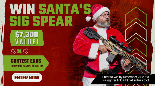 Contest - Win Santa’s Sig Spear DMR Loadout