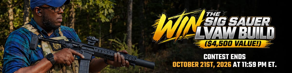 Enter the Classic Firearms giveaway to win The Sig Sauer LVAW Build! 