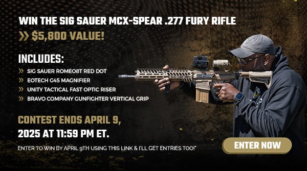 Contest - Win The Sig Sauer MCX-SPEAR .277 Fury Rifle