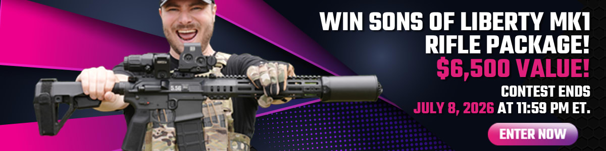 Enter the Classic Firearms giveaway to win the Sons of Liberty MK1 Rifle Package