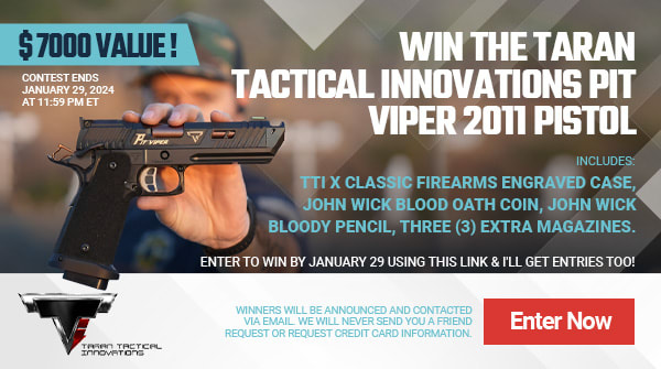 Contest - Win The Taran Tactical Innovations Pit Viper 2011 Pistol