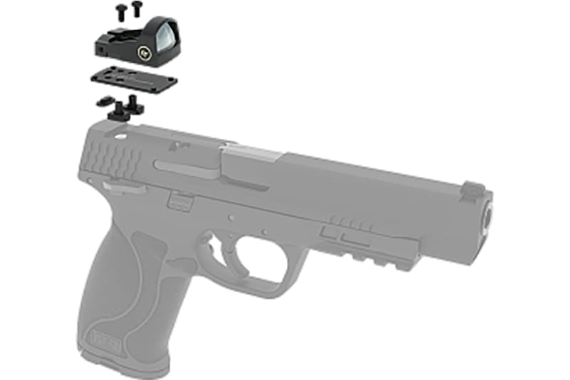 Crimson Trace CTS-1520 Red Dot Combo Kit 5 MOA w/ Mounting Kit - 01-30000201