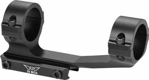 Warne Scope Mounts Vapor 20 MOA MSR Mount 30mm Tube Picatinny Rail - V4012M