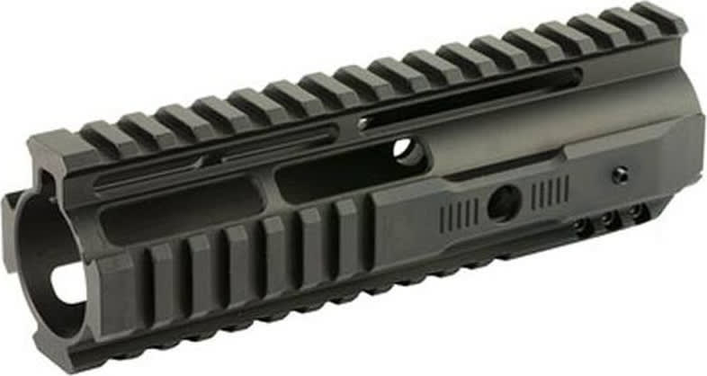 Hera USA IRS 7" AR-15 Quad Rail Free Float Handguard, Black - 110501