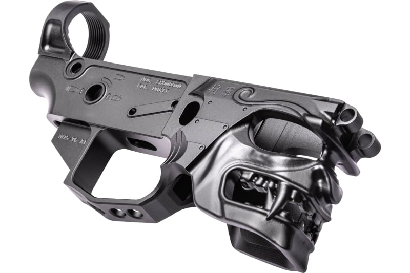 Sharps Bros Showdown SBLR11 AR-15 Stripped Lower, Multi-Cal, Semi-Auto, 7075-T6 Aluminum, Black Anodized, Integral Trigger Guard