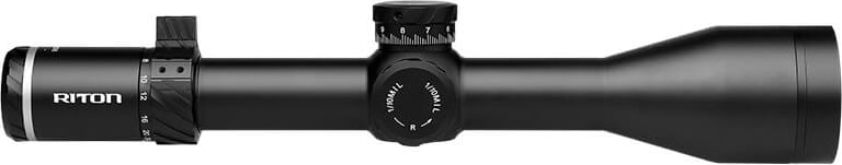 Riton 4-28x56 5 Series Conquer TPSR 0.1 MRAD Reticle FFP Rifle Scope - 5C428LFI23