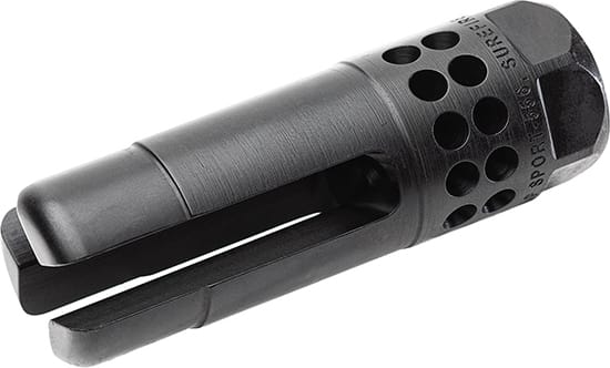 PORTED, 3-PRONG FLASH HIDER FOR 5.56 CALIBER RIFLE...