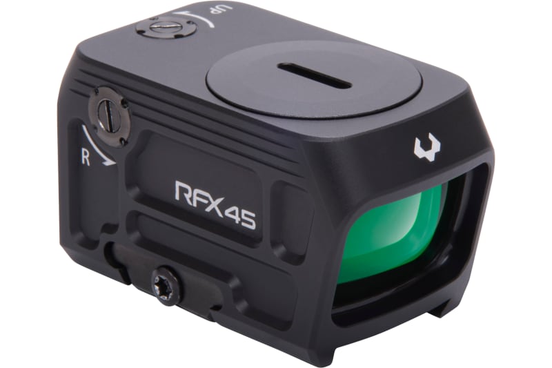 Viridian RFX45 Green-Dot Reflex Sight 1x24mmx15.50mm - 5 MOA Dot Reliable Green-Dot Sight for Quick Targeting - 981-0058