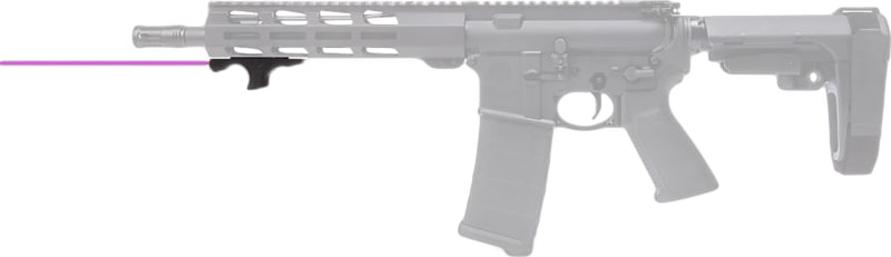 Viridian Weapon Technologies HS1 Hand Stop with IR Laser, M-LOK Mounting Retail Box, Black
