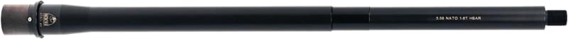 Faxon Firearms Duty Series 16" HBAR 5.56 NATO Barrel, 15A58M16NHQ, 4150 CMV Black Nitride, AR-15 Compatible.