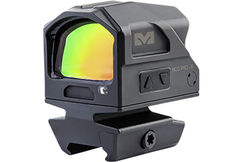 Meprolight MCO PRO Red Dot Sight 1x Selectable Reticle with Picatinny Mount Matte Black