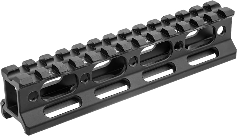 Leapers UTG Riser Mount 1" 13 Slots Fits Picatinny, Black -  MT-RSX1L