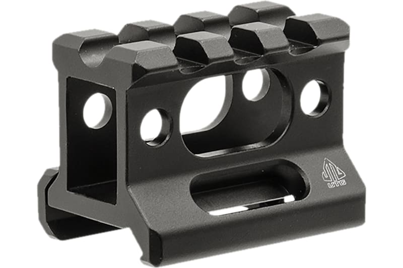 Leapers UTG Riser Mount 1" 3 Slots Fits Picatinny, Black -  MT-RSX1S