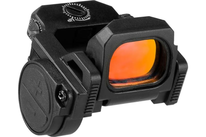 VISM FlipDot Pro Red-Dot Reflex Sight 22mmx16mm - 3 MOA Dot High-Quality Red-Dot Sight with Flip-Up Lens - VDFLIPPRO