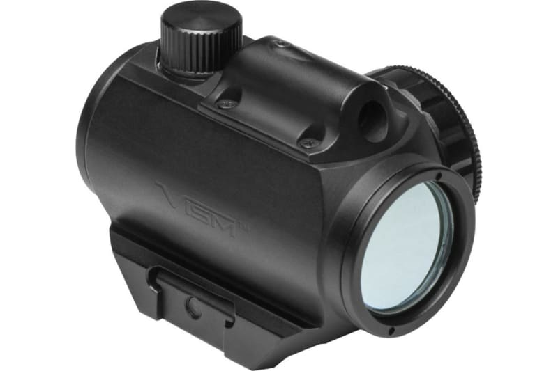 NCSTAR 3MOA Micro Green Dot w/ Integrated Red Laser, Black - VDGRLB