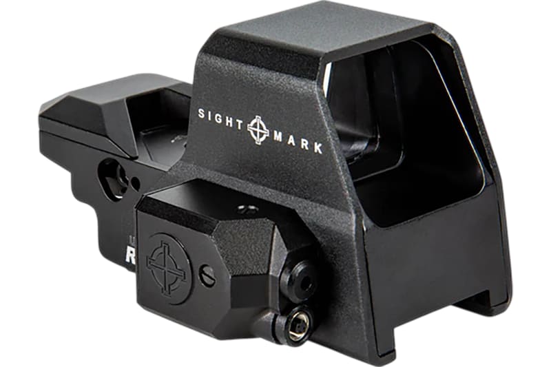 Sightmark Ultra Shot R-Spec Reflex Sight, SM26033R, 1x, 4-Pattern Red/Green Reticle, 33x24mm Lens