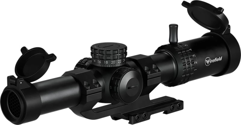 Firefield RapidStrike 1-10x24 Riflescope FF13075, 1-10x, CR1 Illuminated Reticle, 30mm Tube.