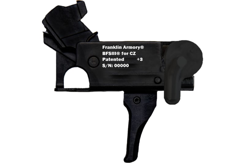 Franklin Armory BFSIII CZ-S1 Binary Trigger - 06-50026-BLK