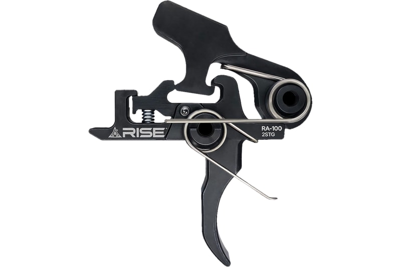 Rise Armament RA100BLK RA-100 Trigger Black Nitride Curved Fits AR-Platform