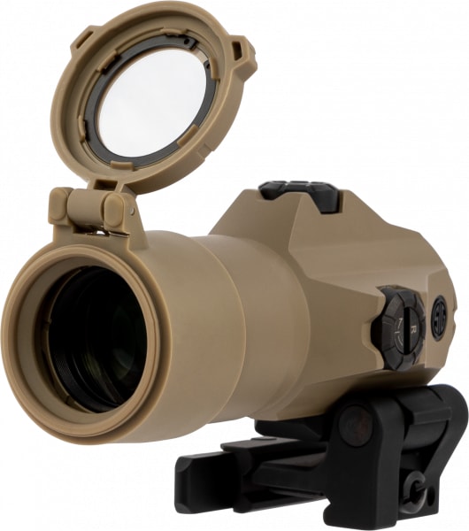 Sig Sauer Electro-Optics SOJ41002 Juliet4 Magnifier Flat Dark Earth 4x24mm