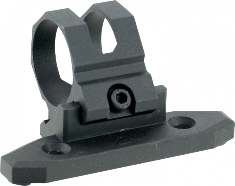 Aim Sports Modular KeyMod 1" 6061 T6 Aluminum 45 Degree Offset Mount, Anodized Black - AKMC03