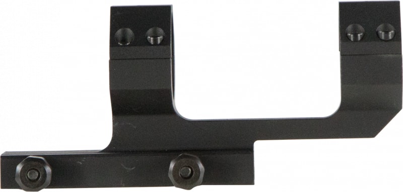 Aim Sports 30mm Medium 6061 Aluminum 1-Piece Cantilever Scope Mount, Anodized Black - MTCLF315