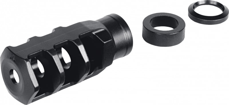 Sig Sauer Tread 1/2-28 3-Chamber Compensator, .223 Rem/5.56, Black - KITTRDCOMP