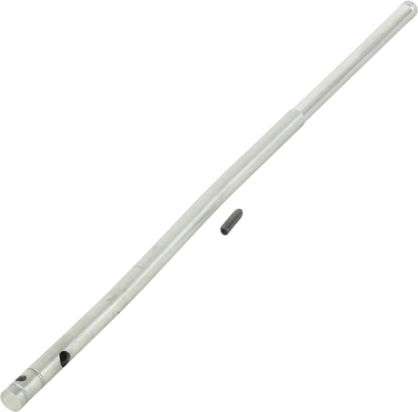Tacfire Pistol-Length AR-15 Gas Tube w/ Roll Pin, Silver - MAR009
