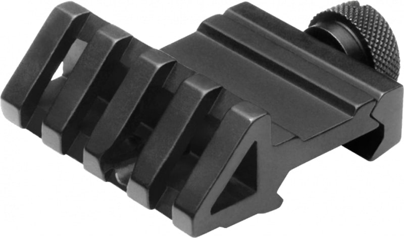 NcStar 45 Degree Offset Picatinny Rail Mount, Black - MPR45