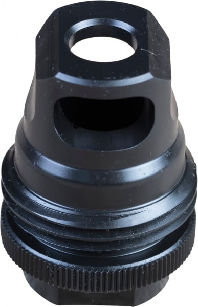 Silencerco ASR 1-Port 1/2-28 Muzzle Brake, 9mm - AC2628