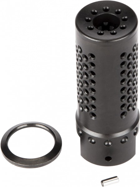Spikes Tactical Dynacomp Extreme 5/8-24 Muzzle Brake, .308 Win, Black Nitride - SBV1019