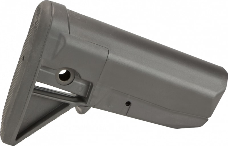 Bravo Company Mfg Mod 0 Polymer Stock Assembly, Black - GFSMOD0BLK