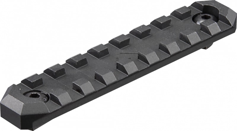 Aim Sports M-LOK 4" Picatinny Section Rail, Black - MLRS2