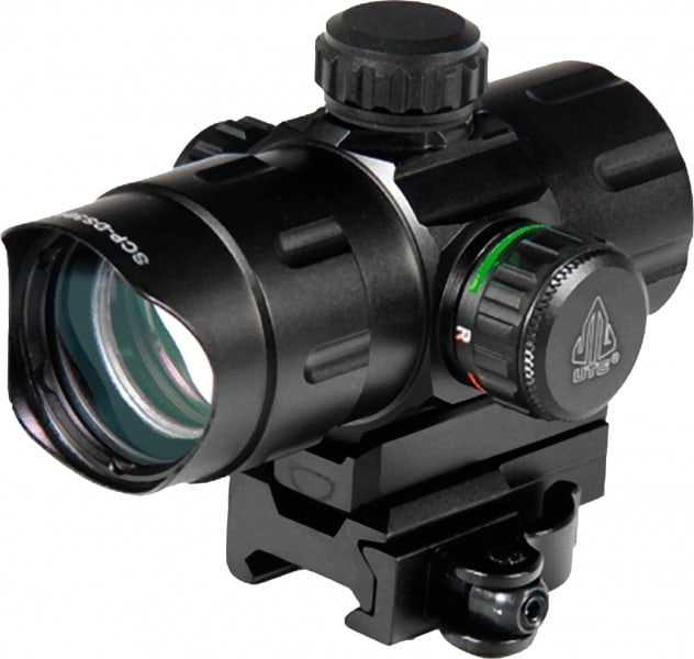 Leapers UTG 1x32mm Red/Green CQB Dot Sight w/ QD Mount - SCP-DS3840W