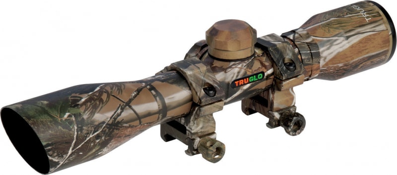 Tru Glo SCP SR 4X32 W/ RINGS DIAM CAMO TG8504CD