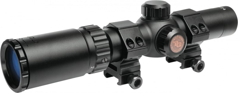 TruGlo Tru-Brite 30 Hunter 1-4x24mm Circle Duplex Rifle Scope - TG8514BC