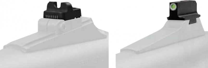 TruGlo Tritium Pro Front/Rear Night Sight Set for Ruger SR9/SR40/SR45 Pistols - TG231R1W