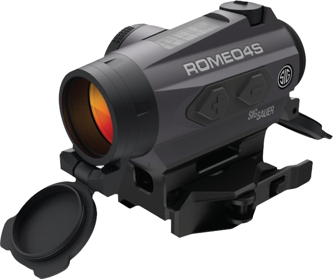 Sig Sauer Romeo4S 1x20 2 MOA Solar Red Dot Optic - SOR43021