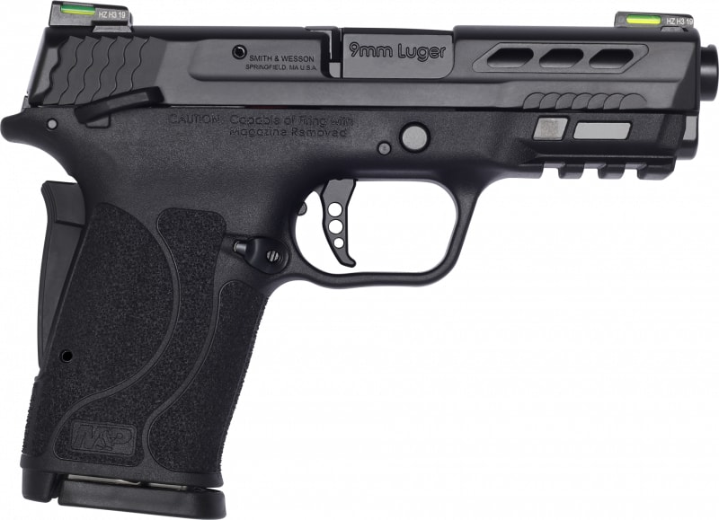 SW PC M&P9 SHIELD EZ 9MM 3.8 BLACK PORTED TS 8RD