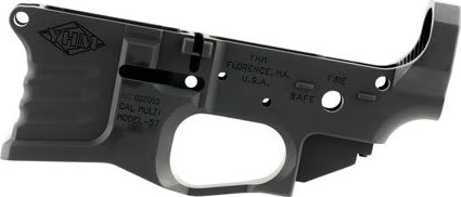 Yankee Hill Machine .223 Rem/5.56 Billet Lower Receiver, Hardcoat Anodized Matte Black - 125-BILLET