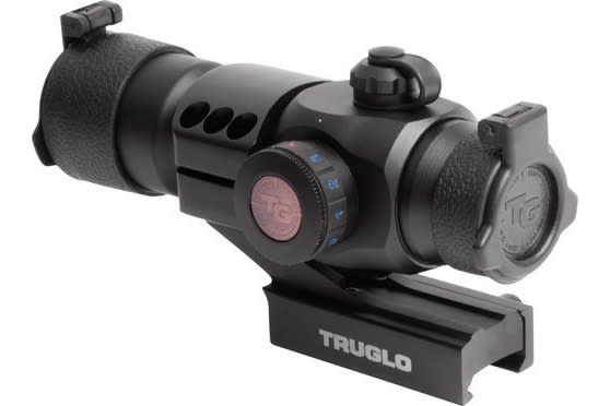 Truglo TRITON, Red Dot, 1X30mm, 3MOA Red Dot, Black, Includes Momentary Pressure Switch