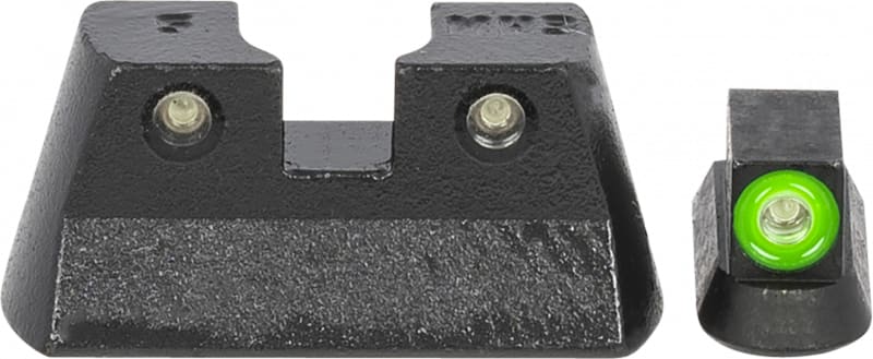 Mepro Hyper-Bright Night Sight Front/Rear, Green/Green - 477773111