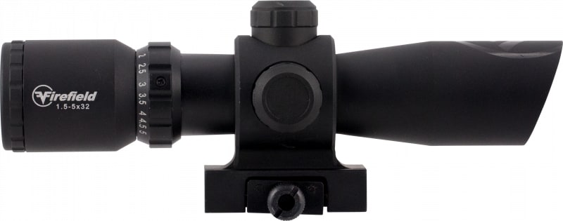 Firefield 1.5-5x32mm Illuminated Mil-Dot (SPF) Barrage Rifle Scope - FF13061
