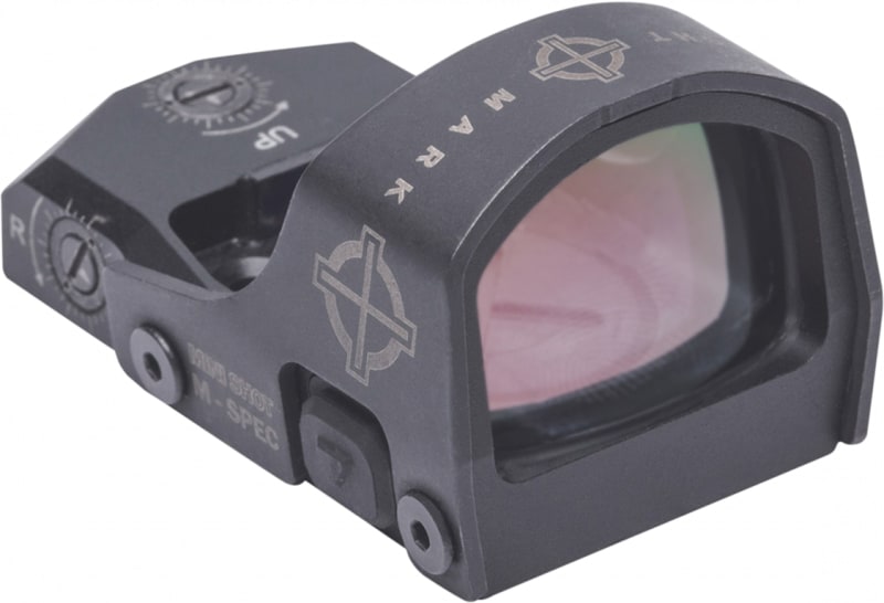 Sightmark SM26043 Mini Shot M-Spec FMS 1x 21x15mm Obj 3 MOA Dot Black Matte CR1632 Lithium