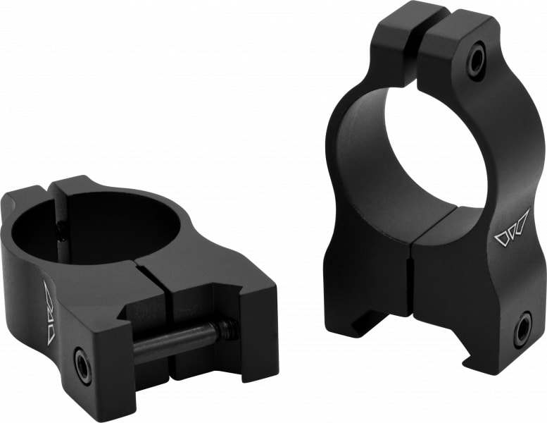 Warne Scope Mounts Vapor High Scope Ring 1" Tube Maxima/Weaver/Picatinny - V402M