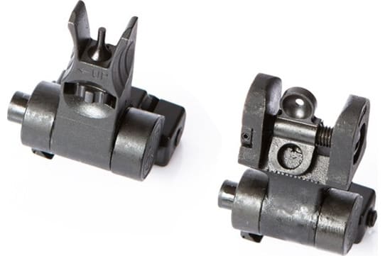 Sig Sauer Tread M400 Adjustable Front/Rear Flip-Up Sight for AR-15 Rifle - KITTRDSIGHTS