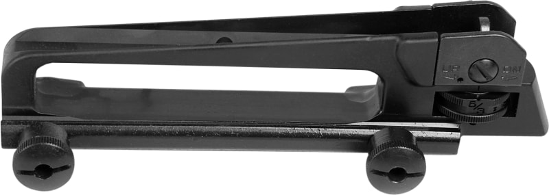 LBE Unlimited AR-15 Mil-Spec Carry Handle Rear Sight, Black - ARCHAS