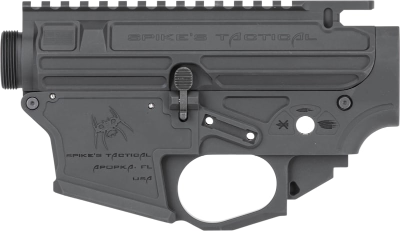 Spikes Tactical STSB920 9mm AR Lower, Black - STSB920