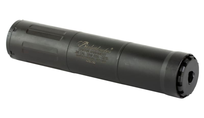 Griffin Armament Bushwhacker 36 Suppressor (Plan A & Booster) - GABUSH36-W
