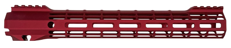 Aero Precision AR15 12.7" ATLAS S-ONE M-LOK Handguard - Bordeaux Red Anodized - APRA501534A